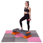 Multipack One Fitness MP10 puzzle mat pink and gray 9 pieces 10 mm In preparation Your Sports Performance