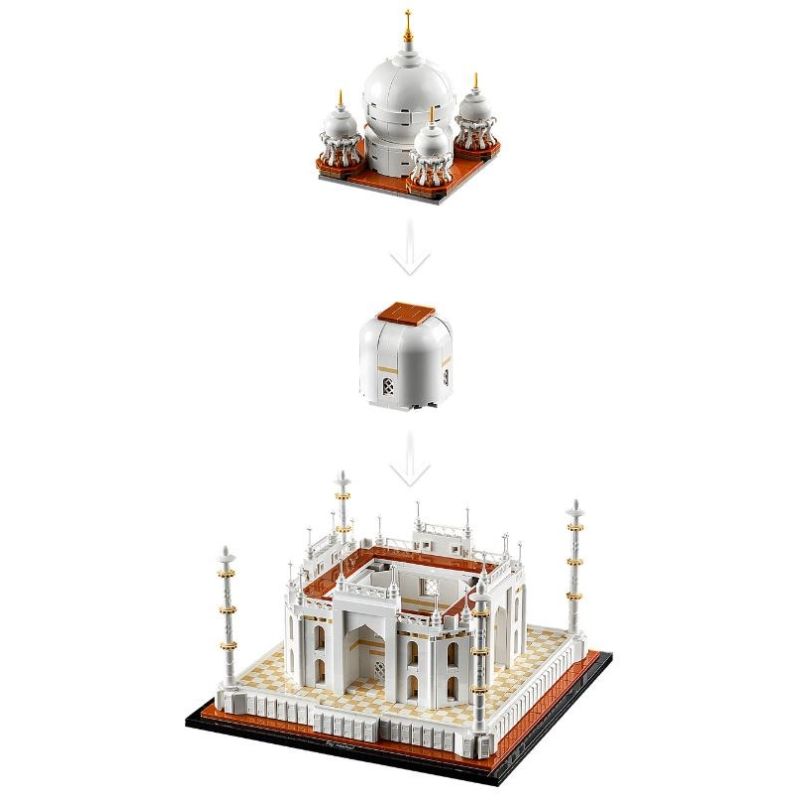 LEGO Architecture 21056 Taj Mahal Kid/Toys Your Sports Performance