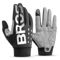 Rockbros cycling gloves, insulated, long, size: M - black and gray Rockbros