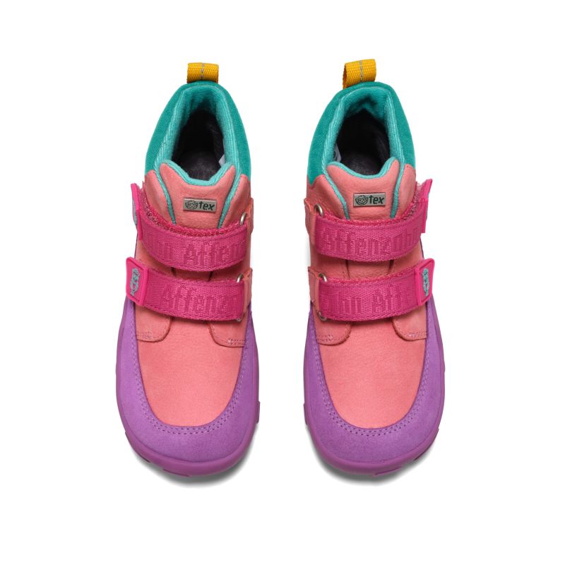 Affenzahn Friendy Owl Leather Barefoot Boots (01488-40126)