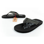 Wrangler men's Zane Flipflop shoes, gray flip-flops Wrangler