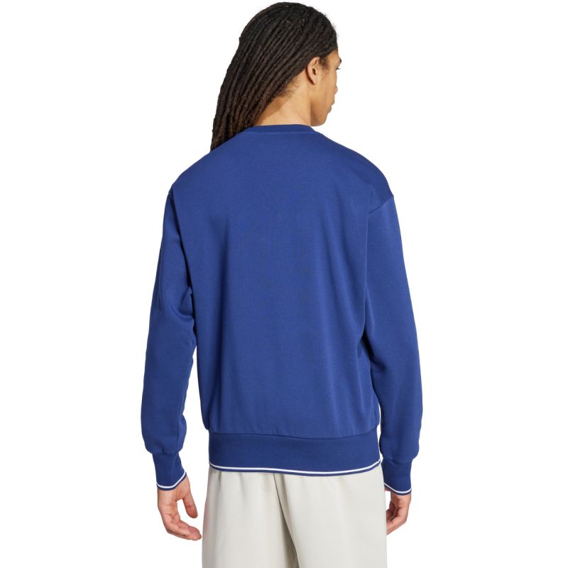 Men's adidas Collegiate Sweatshirt Blue JM1734 In preparation Adidas