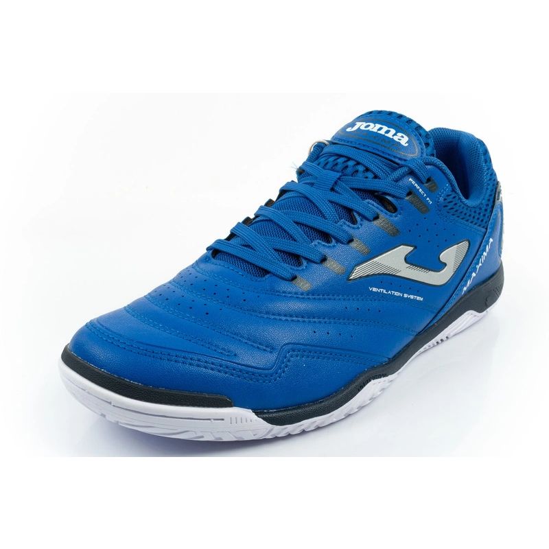 Joma men's sports shoes Maxima 2404 indoor football shoes blue Maxima