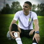 Proskary Mini white soccer shin guards Proskary