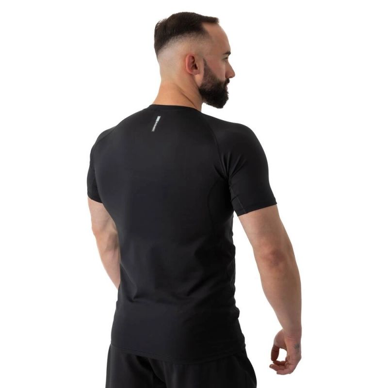 Rashguard short sleeve black BlackRS - S ODZIEŻ - Koszulki treningowe Your Sports Performance