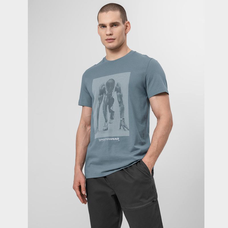 T-shirt 4F M H4Z22-TSM035 32S Clothing/Lifestyle/T-shirts 4F