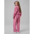 Girls' straight leg sweatpants 4F 4FJRSS26TTROF1727-54S