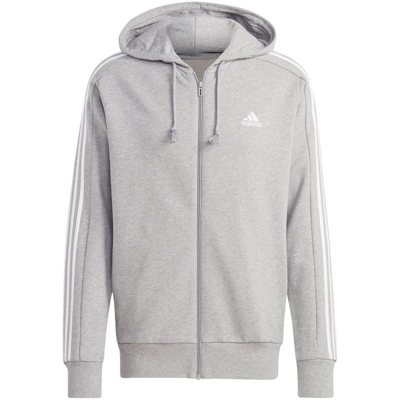 adidas Essentials French Terry 3-Stripes Full-Zip Hoodie M IC9833 Clothing/Lifestyle Adidas