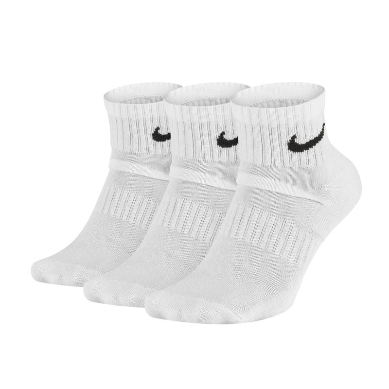 Nike Everyday Cushion Ankle Socks - 3-Pack, White, Men's Clothing/Training/Socks Nike