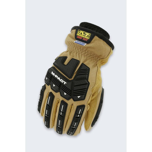 Mechanix Coldwork Waterproof Leather Gloves Odzież militarna/Rękawiczki Your Sports Performance