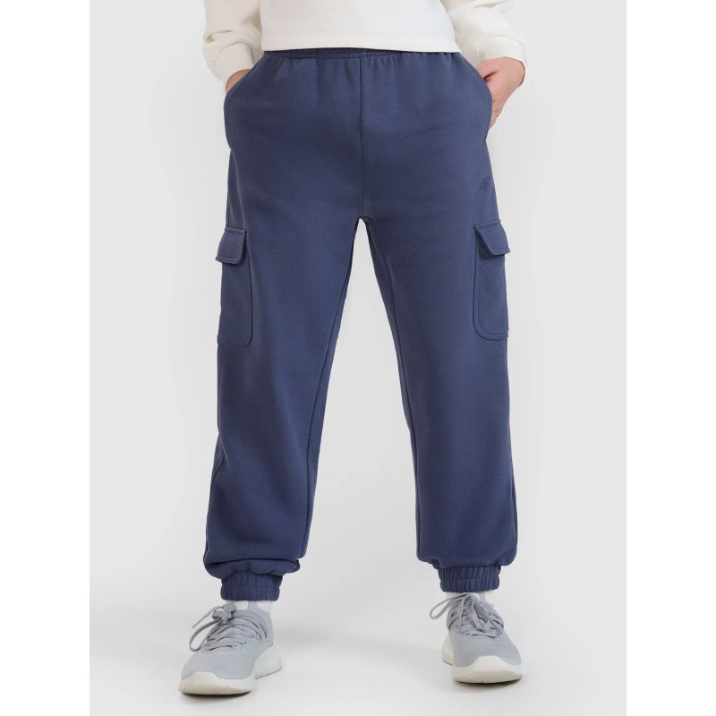 Girls' jogger sweatpants 4F 4FJWSS25TTROF1135-22S *Kategoria tymczasowa Your Sports Performance