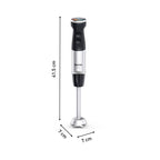 Tefal Quickchef+ HB67G830 blender 0.8 l Immersion blender 1000 W Black, Stainless steel AGD - Produkty/Miksery / Blendery Your Sports Performance