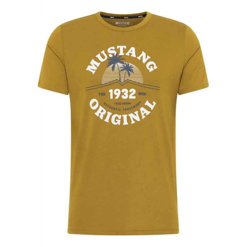 Mustang T-shirt Alex C Print M 1012520 6370 Clothing/Lifestyle/T-shirts/Mustang Your Sports Performance