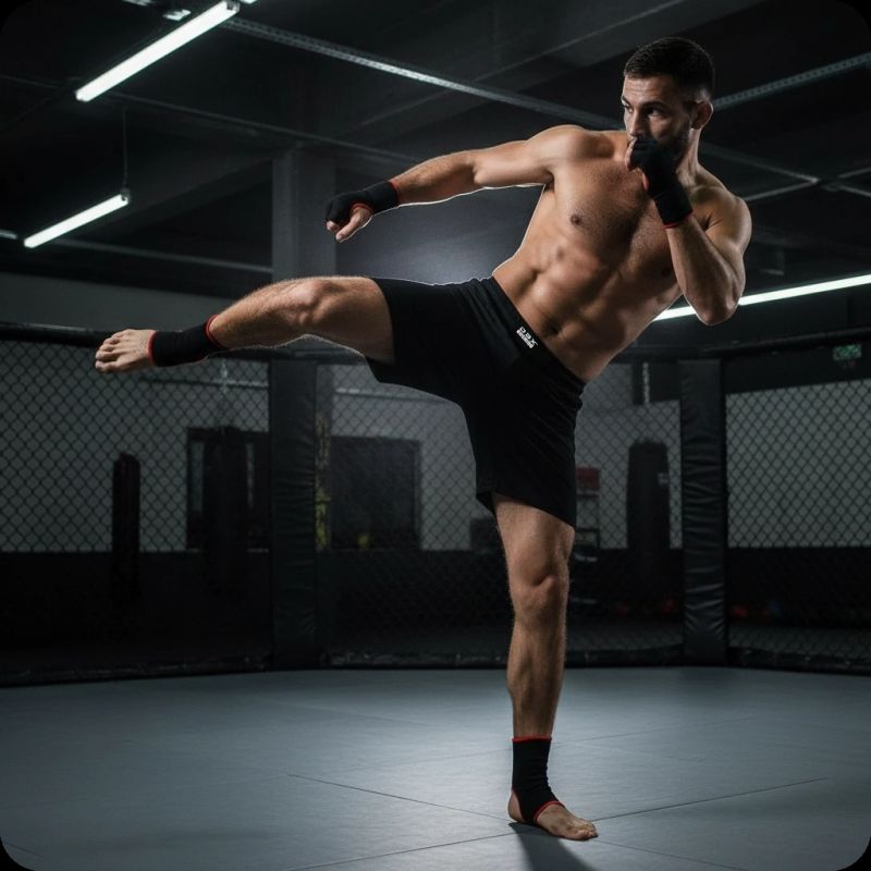 Elastic ankle cuffs - stiffeners DBX Bushido