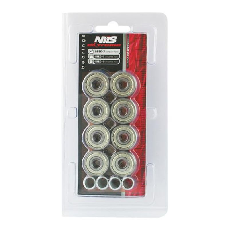ABEC-7 CARBON bearings (8 pcs) NILS EXTREME 16-31-004 Accessories/Skating/Rolki (pozostałe) Your Sports Performance