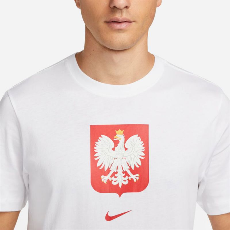 Nike Poland Crest M DH7604 100 T-shirt Clothing/Football Nike