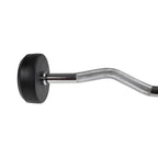 Fixed, broken, rubber barbell bar HMS GSL-10 10 kg Accessories/Training equipment Your Sports Performance