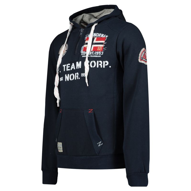 Men’s sweatshirt Geographical Norway GOPTAINE MEN 100 EO BS2 (WT1885H/GN-NAVY)