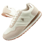 US Polo Assn sports shoes sneakers women's fashionable comfortable ecru Your Sports Performance