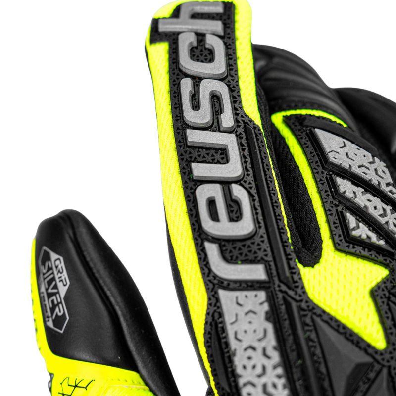 Reusch Attrakt Freegel Silver Jr 5572235 2025 Goalkeeper Gloves Accessories/Gloves Your Sports Performance