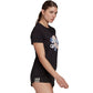 Adidas Floral Graphic Tee W GT8806 Clothing/Outdoor/T-shirts with short sleeves Adidas