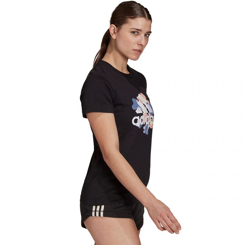 Adidas Floral Graphic Tee W GT8806 Clothing/Outdoor/T-shirts with short sleeves Adidas