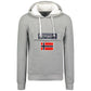 Geographical Norway Gadrien DB 054 M sweatshirt WW6114H/GN/Blended Gray / White Clothing/Outdoor/Geographical Norway Your Sports Performance