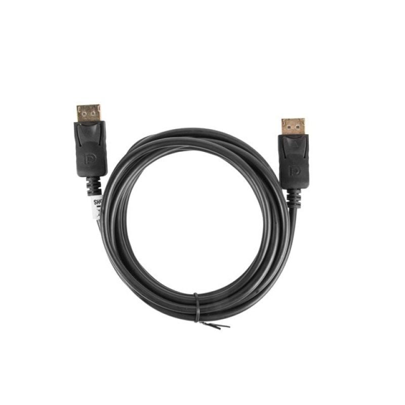 Lanberg CA-DPDP-10CC-0030-BK cable (DisplayPort M - DisplayPort M; 3m; black) Kable i adaptery/Kable DisplayPort Your Sports Performance