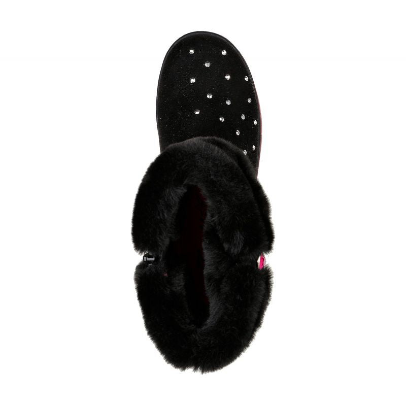 Skechers GLITZY GLAM COZY CUDDLERS JR 314851L-BLK shoes Footwear/Lifestyle/Skechers Skechers
