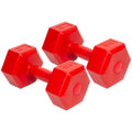 EB FIT composite dumbbell set 2x3kg red 1027036 Accessories/Training equipment Your Sports Performance