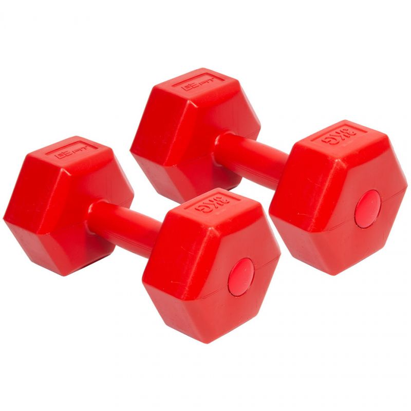 EB FIT composite dumbbell set 2x3kg red 1027036 Accessories/Training equipment Your Sports Performance