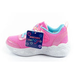 Skechers S Lights LED Children's Sports Shoes for Girls with Velcro Skechers