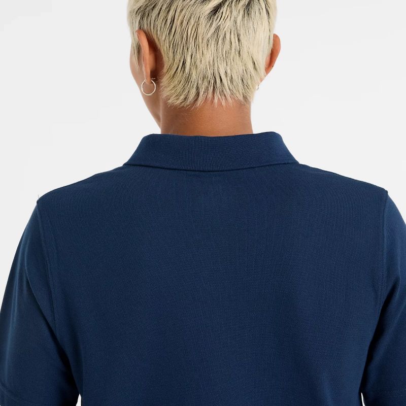 New Balance Cotton Pique Polo Shirt M MT51519NNY Clothing/Lifestyle/T-shirts/New Balance New Balance