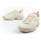 Fila Disruptor women's shoes sports sneakers fashionable beige comfortable Fila