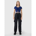 Women's crop top plain t-shirt 4F 4FRSS25TTSHF2695-31S *Kategoria tymczasowa Your Sports Performance