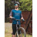 NORTHWAVE Edge Jersey Short Sleeve Cycling Jersey - Blue/Black