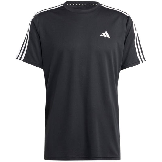 Men's adidas Train Essentials 3-Stripes Training Tee Black IB8150 In preparation Adidas