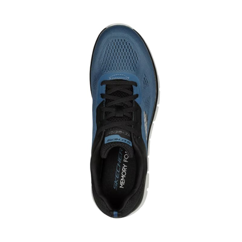 Skechers Track Broader Men's Shoes Blue 232698 BLBK