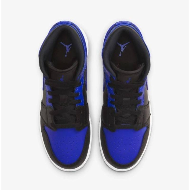 Air Jordan 1 Mid Hyper Royal GS Kids' Shoes - 554725-077 Obuwie/Buty na co dzień Your Sports Performance