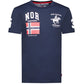 Geographical Norway Jequestre T-shirt 254 M SY1305H/GN-Navy Clothing/Lifestyle/T-shirts/ Geographical Norway Your Sports Performance