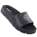 Women's pool beach flip-flops on a platform, black Big Star TT274A043 To be categorized Your Sports Performance