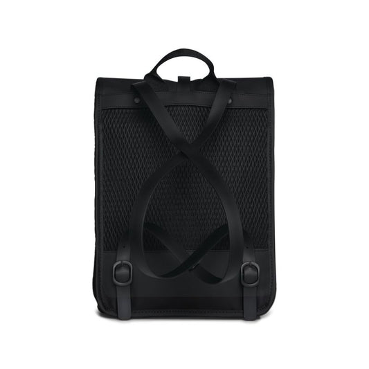 Rains Rolltop Rusksack Mesh Mini Black W3 13350 01 backpack Accessories/Plecaki/pozostałe plecaki Your Sports Performance