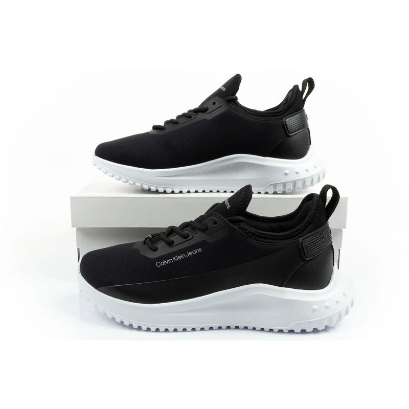Calvin Klein women's shoes sports sneakers Eva Runner black fashionable Calvin Klein