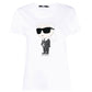 Karl Lagerfeld Ikonik W 230W1700 T-shirt Clothing/Lifestyle/T-shirts/Tommy Hilfiger Your Sports Performance