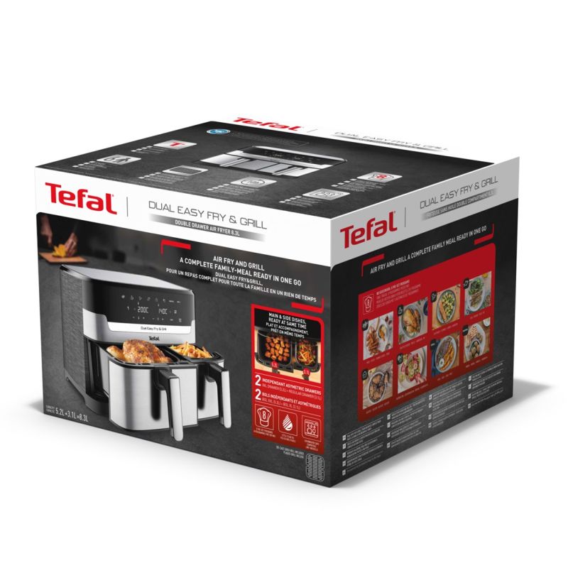 TEFAL DualEasy EY905D10 air fryer AGD - Produkty/Frytownice Your Sports Performance