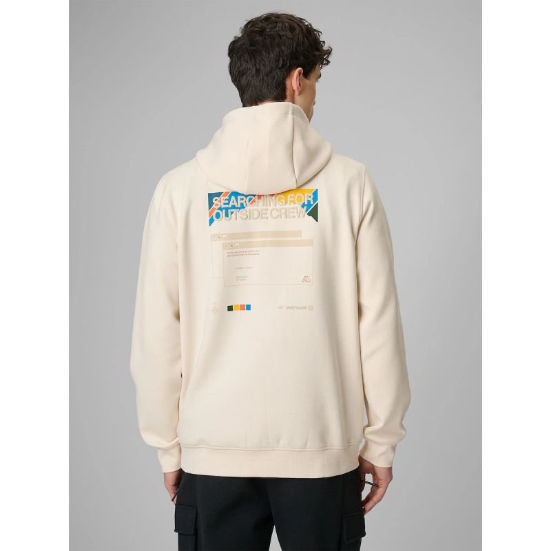 Men's regular hooded sweatshirt 4F 4FRSS26TSWSM2894-12S 4f