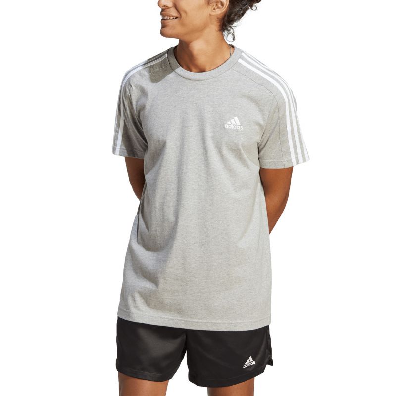 adidas Essentials Single Jersey 3-Stripes M IC9337 Clothing/Lifestyle/T-shirts Adidas