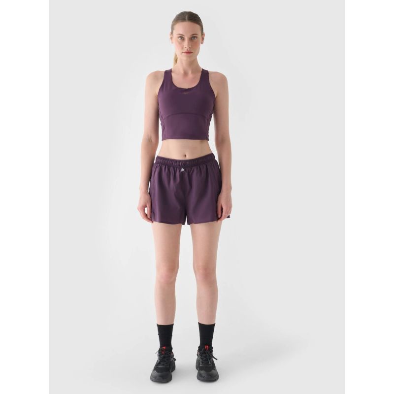 Women's quick-drying running shorts 4F 4FWAW24TFSHF0758-50S *Kategoria tymczasowa Your Sports Performance