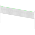 BADMINTON VOLLEYBALL NET POSTS SET 609x220CM Accessories Your Sports Performance