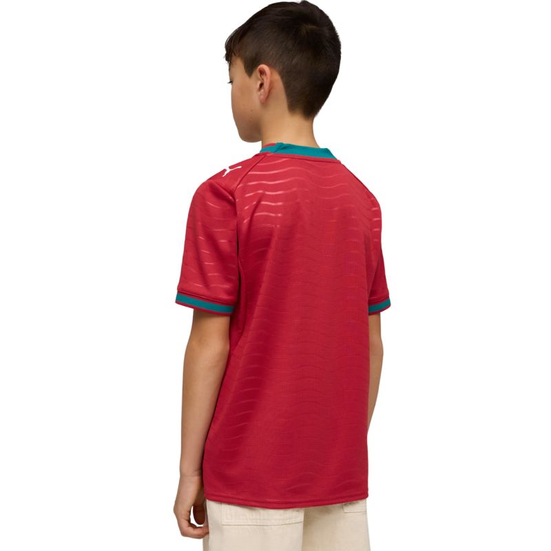 Puma FPF Portugal Home Jersey Replica Club Kids T-shirt Red 783281 01